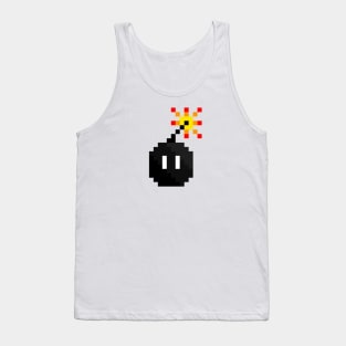 8 Bit Little Bomb Pixel Art Tank Top